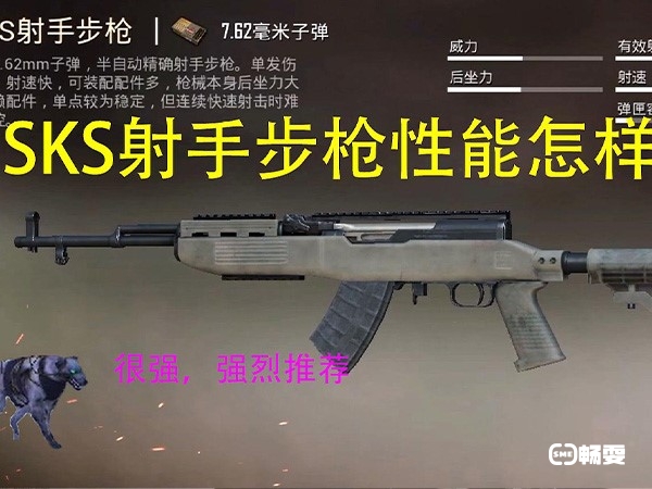 和平精英SKS伤害详细分析，三级头也抗不过两枪