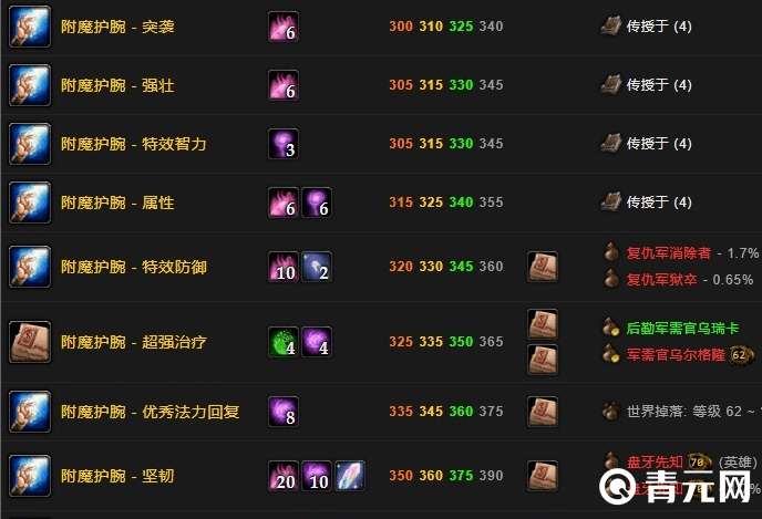 附魔等级最少350点才能附魔
