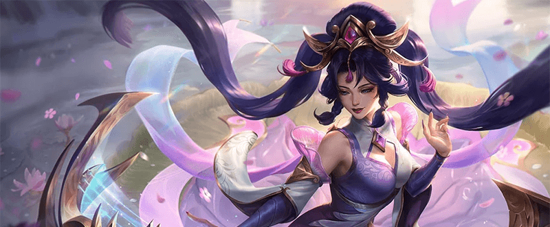 国服第一琴女用过的皮肤