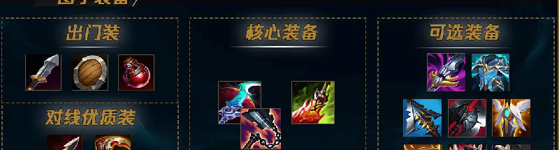 对线优质的剑魔出装