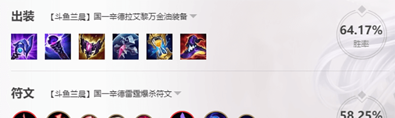 国服辛德拉出装顺序